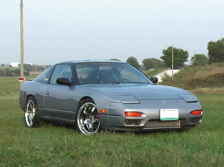 Our formerly Automatic 92 Nissan 240sx!